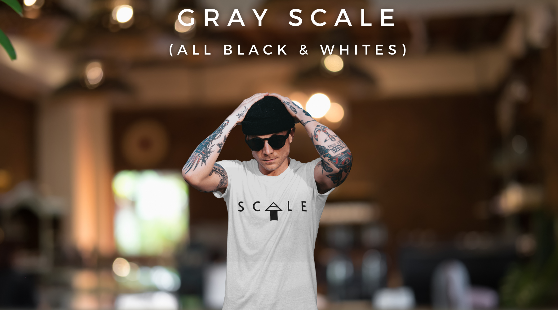 Gray Scale (All Black & Whites)