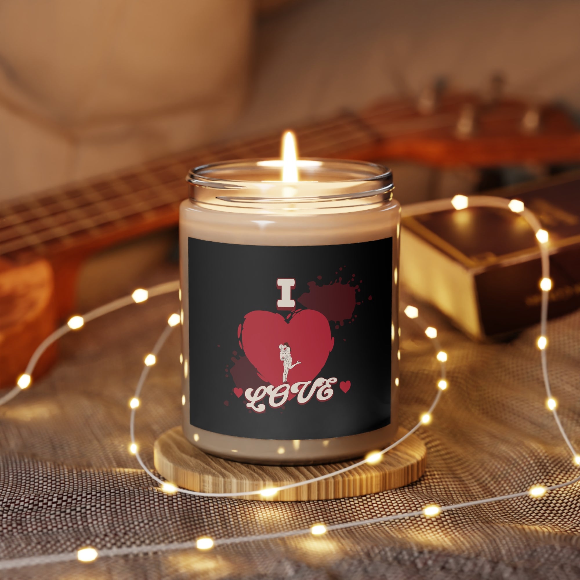 I Love, Love Scented Candle, 9oz