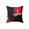 I Love, Love Square Pillow