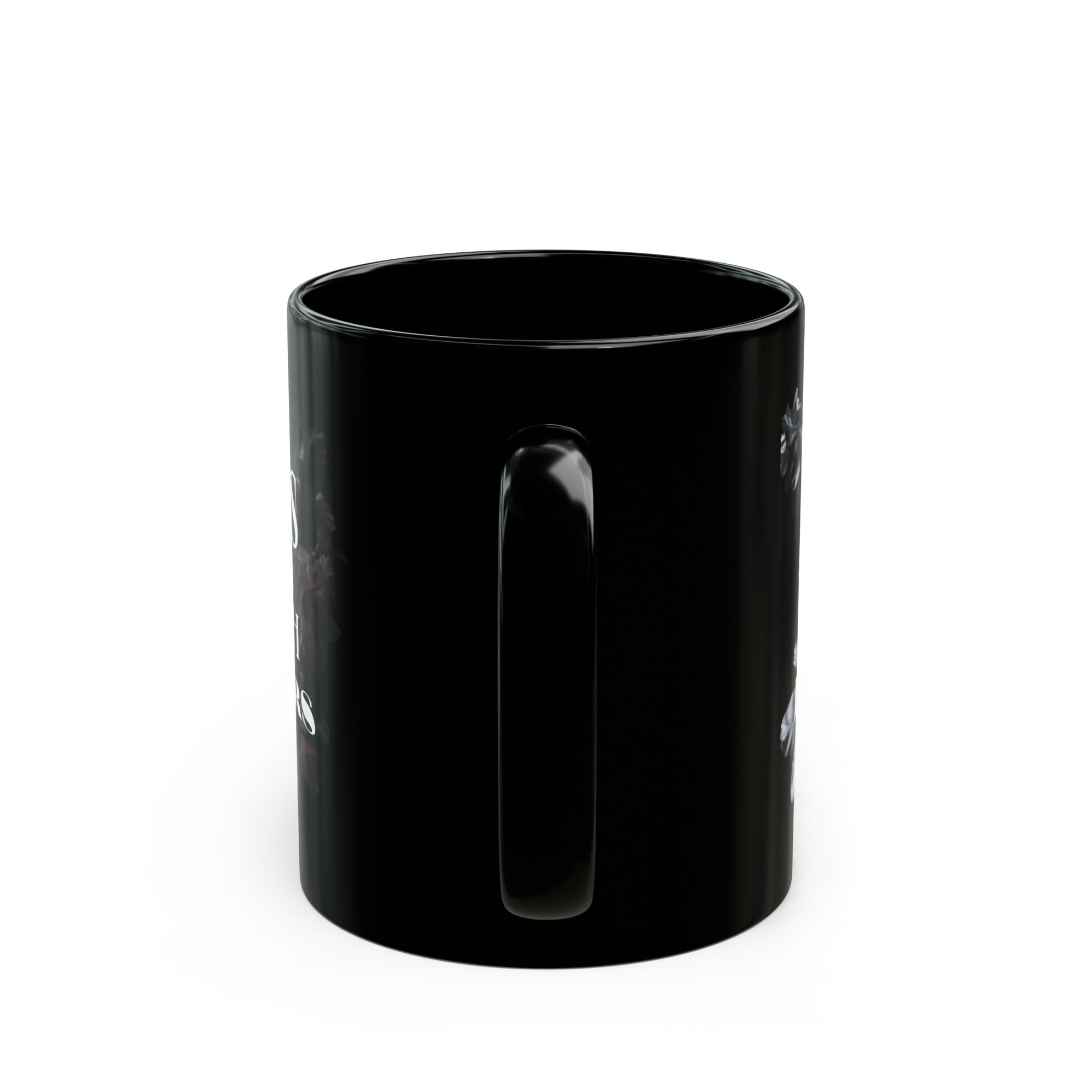 Father's Flowers Black Mug (11oz, 15oz)