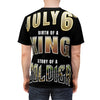 July Star Unisex Cut &amp; Sew Tee