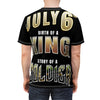 July Star Unisex Cut &amp; Sew Tee