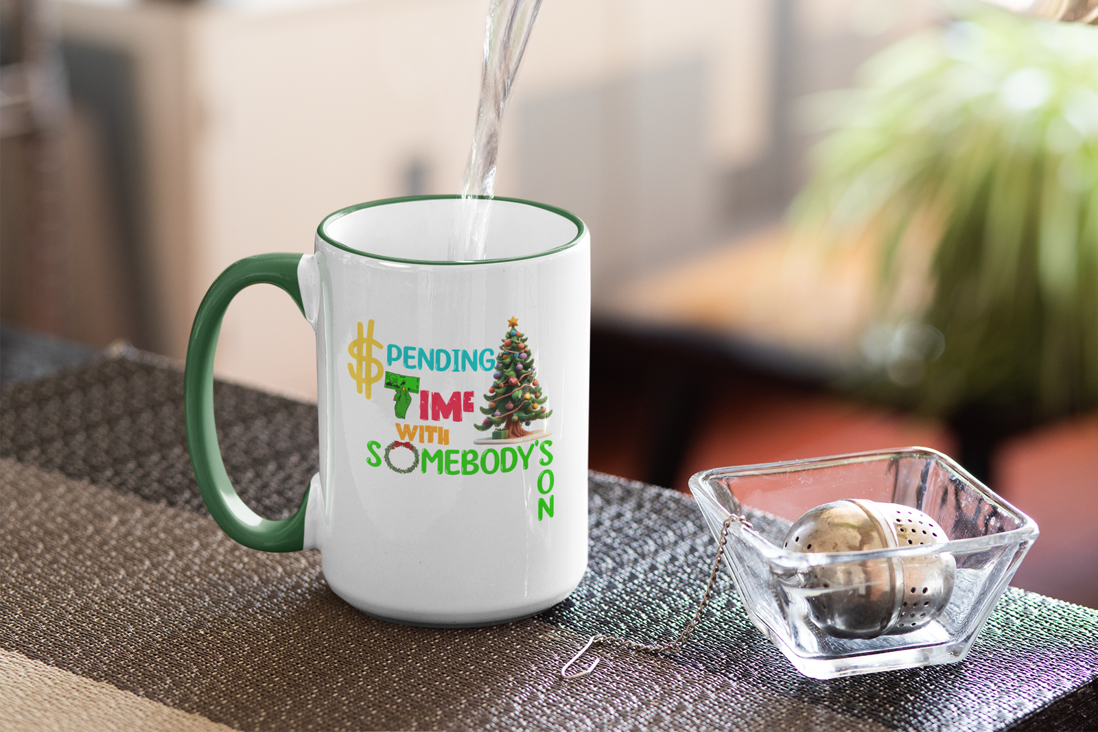 “Spending Time” Holiday Coffee Mug (11oz/15oz)